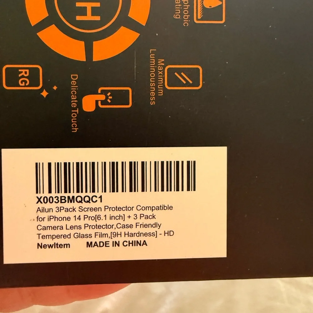 Ailun iPhone 14 Pro Glass Screen Protector Set with Extras